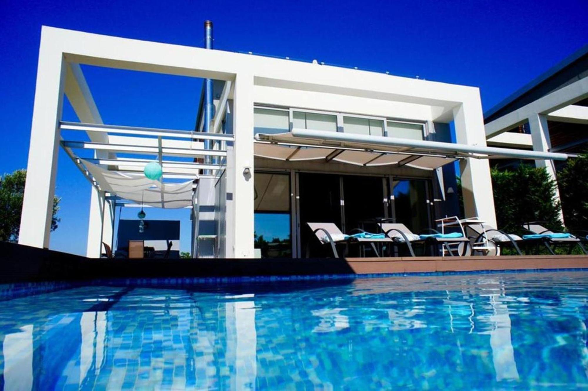 Island Villa Sani Sea View Exterior photo