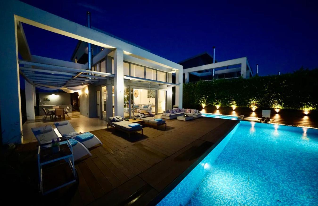 Island Villa Sani Sea View Exterior photo